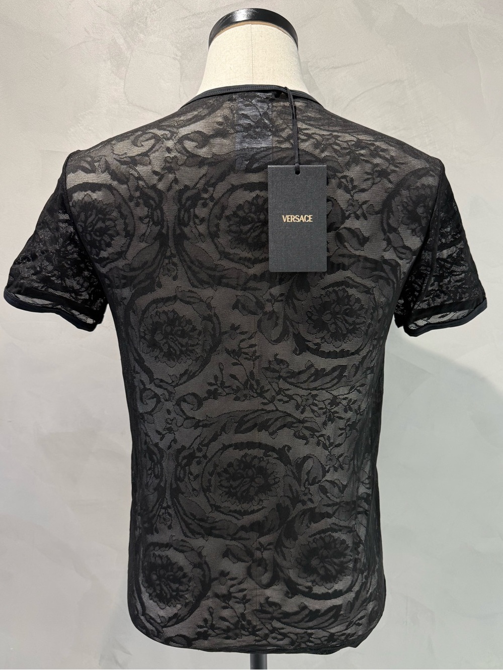Versace Barocco Transparent T-Shirt Size 5 (Runs Small). Brand New. Sold Out ….. - Picture 2 of 8